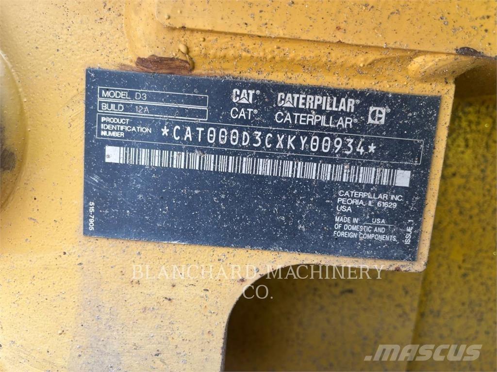 CAT D3 LGP lánctalpas dózerek