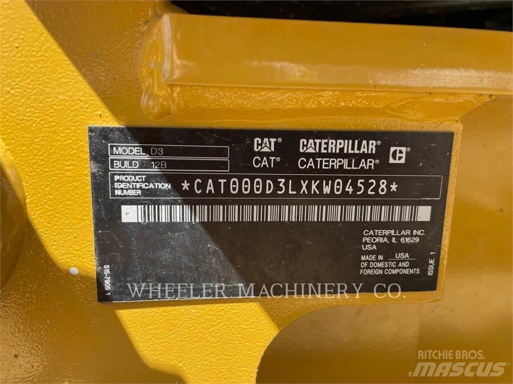 CAT D3 XL lánctalpas dózerek