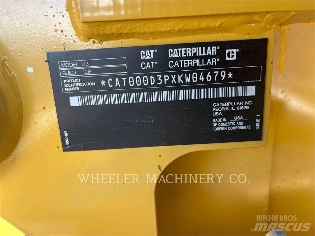 CAT D3 XL lánctalpas dózerek