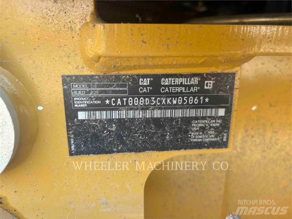 CAT D3 XL lánctalpas dózerek