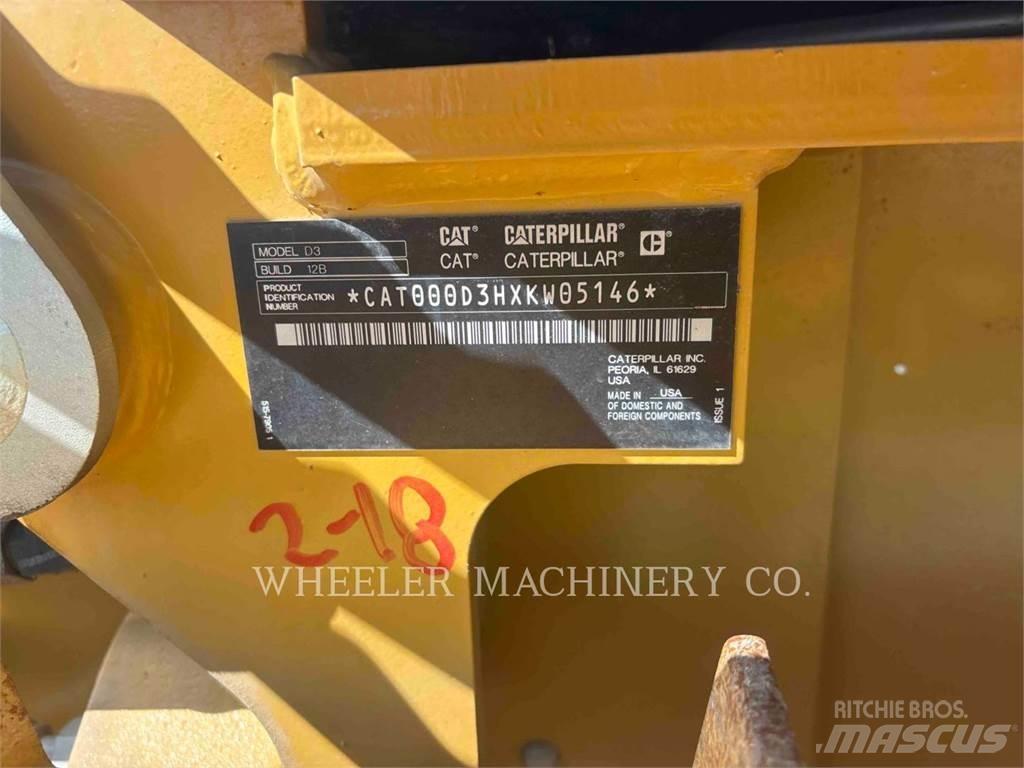 CAT D3 XL lánctalpas dózerek