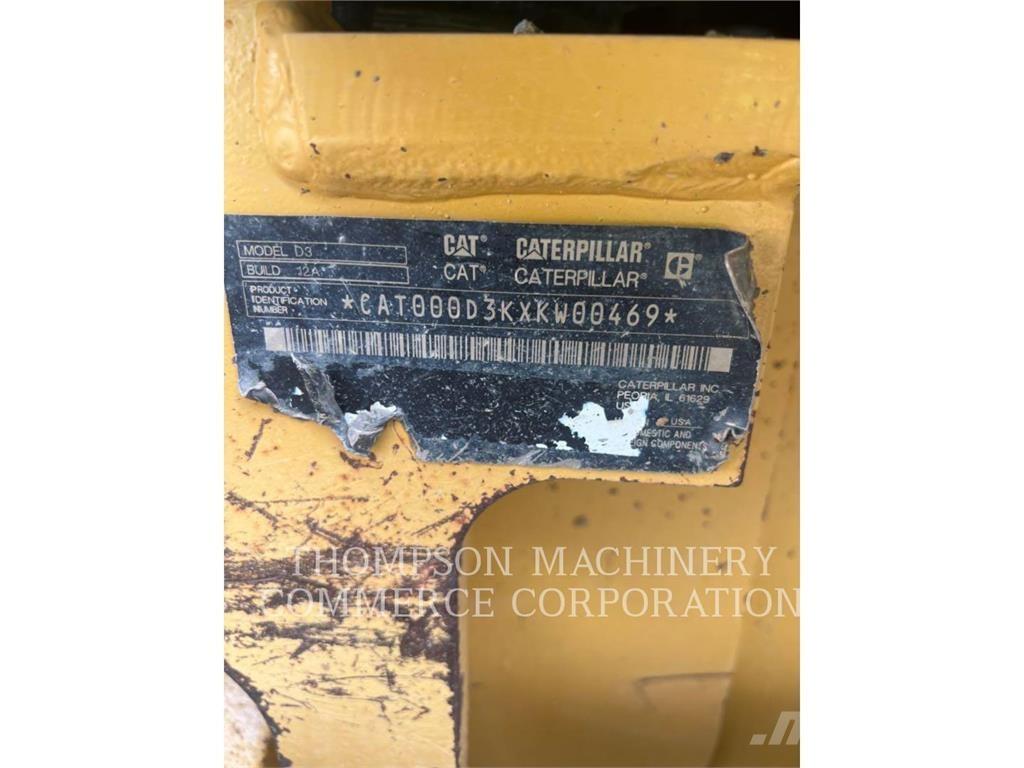 CAT D3XL lánctalpas dózerek