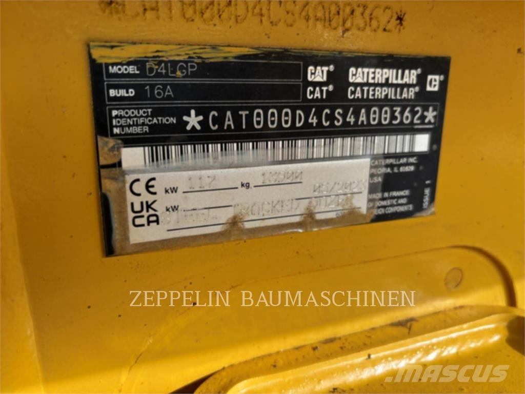 CAT D4-16A lánctalpas dózerek