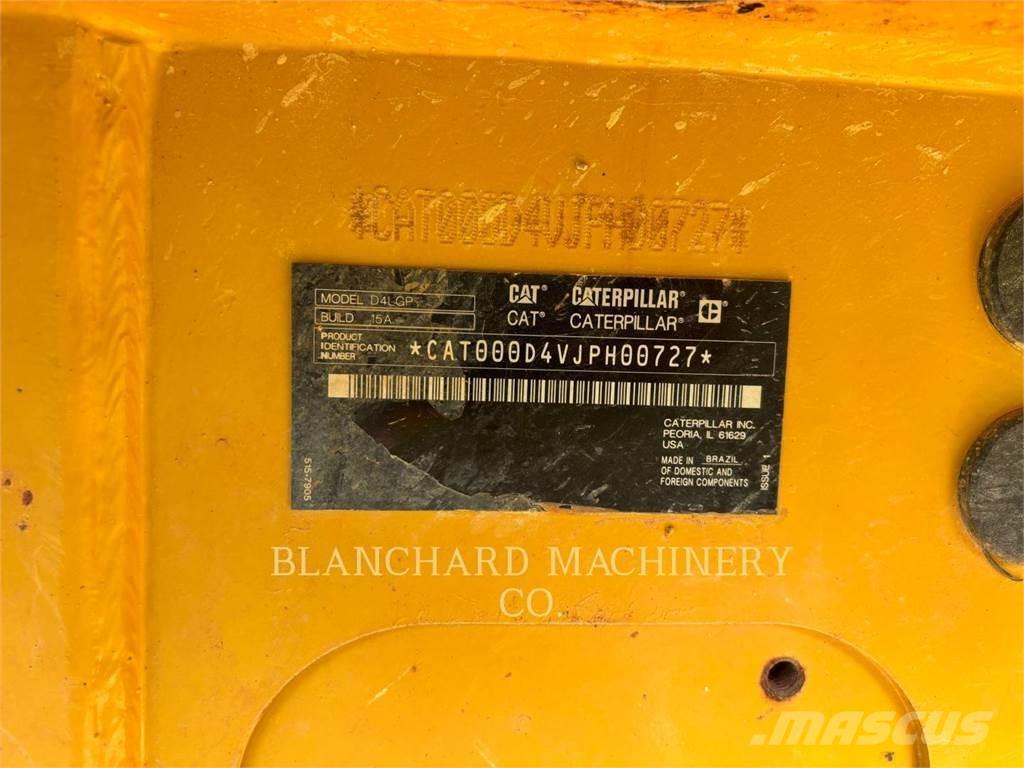 CAT D4 LGP lánctalpas dózerek