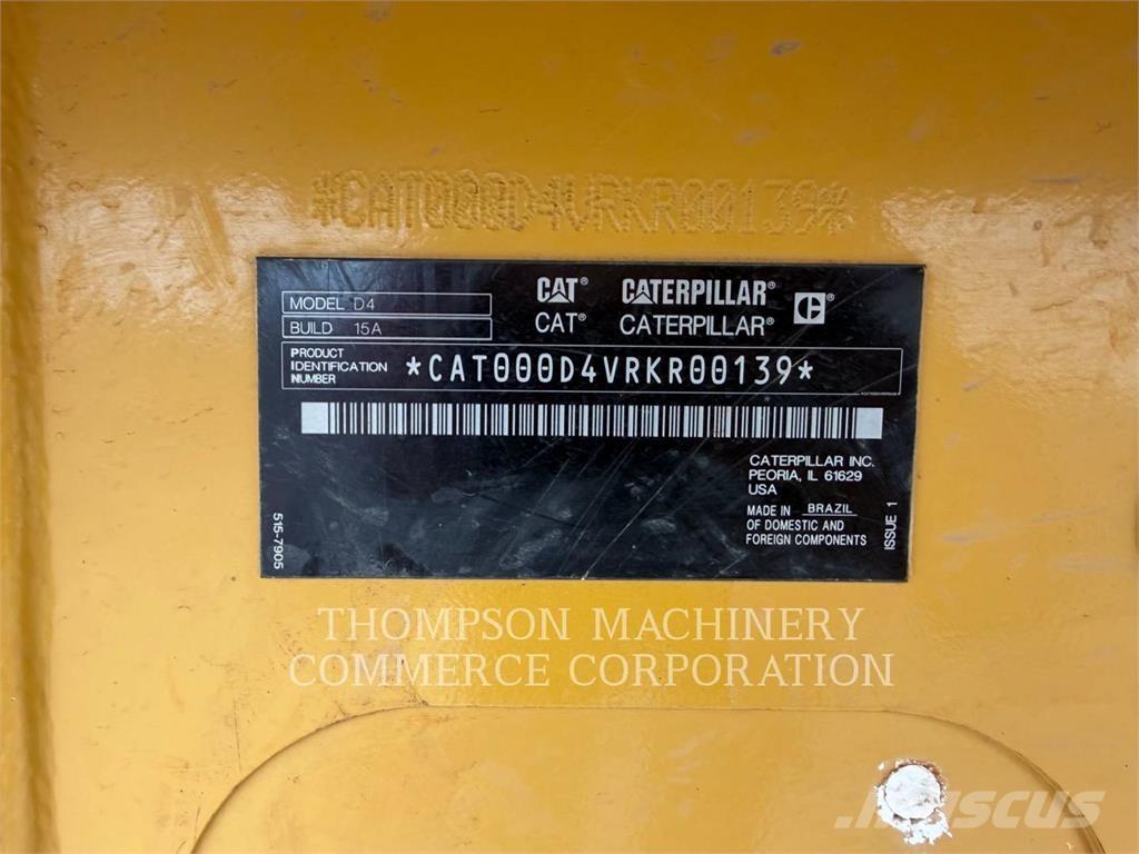 CAT D4 XL lánctalpas dózerek