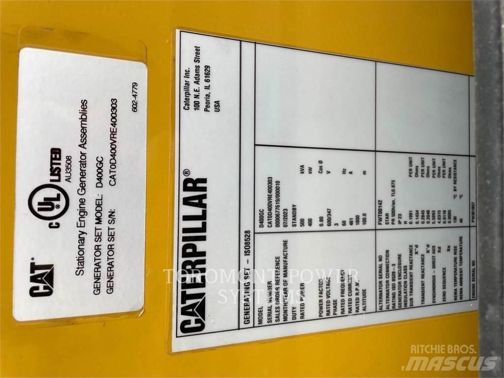 CAT D400GC Ipari motorok