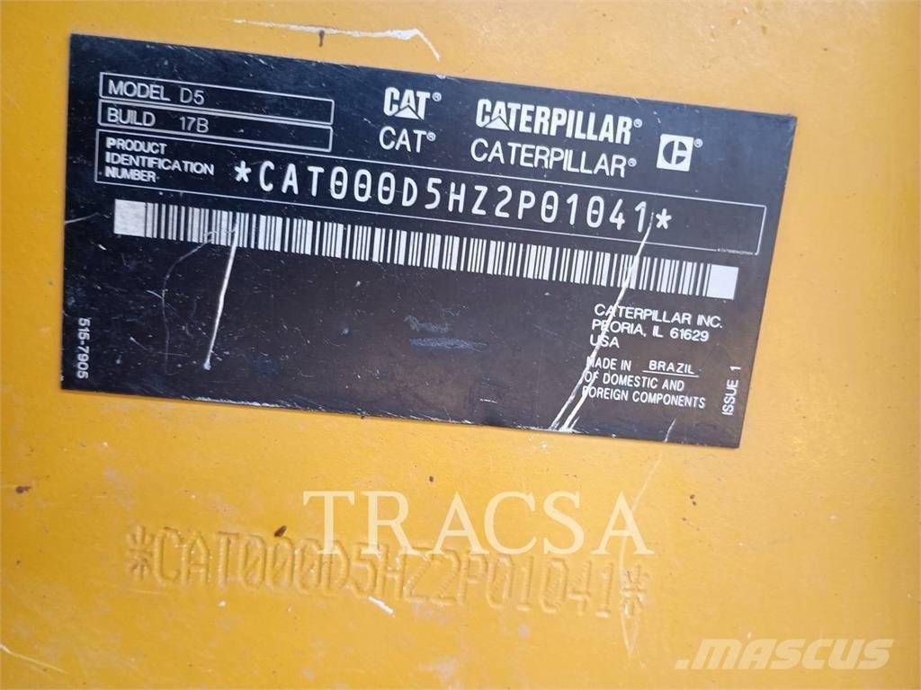 CAT D5 lánctalpas dózerek