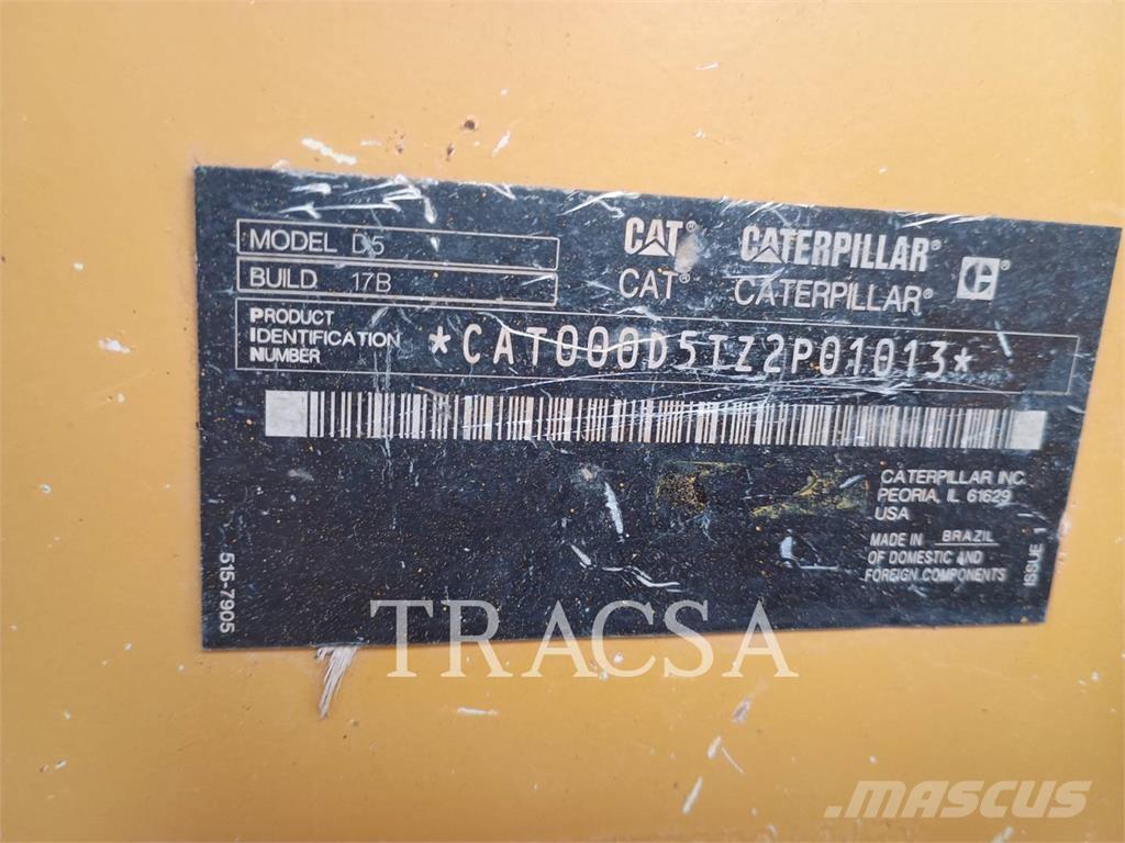 CAT D5 lánctalpas dózerek