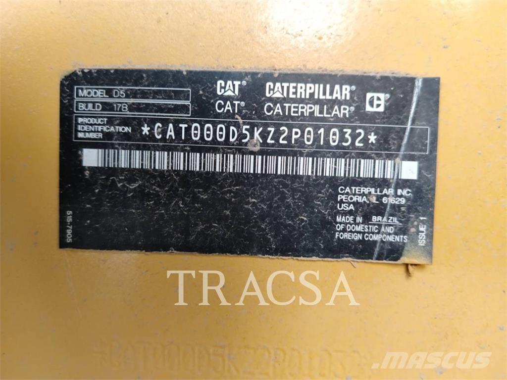 CAT D5 lánctalpas dózerek