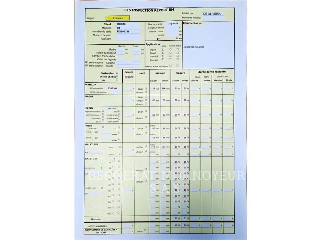 CAT D5 lánctalpas dózerek