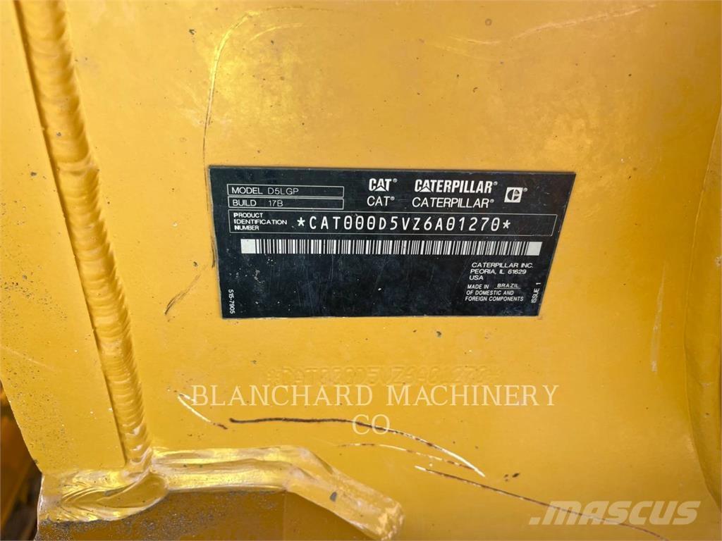 CAT D5 LGP lánctalpas dózerek