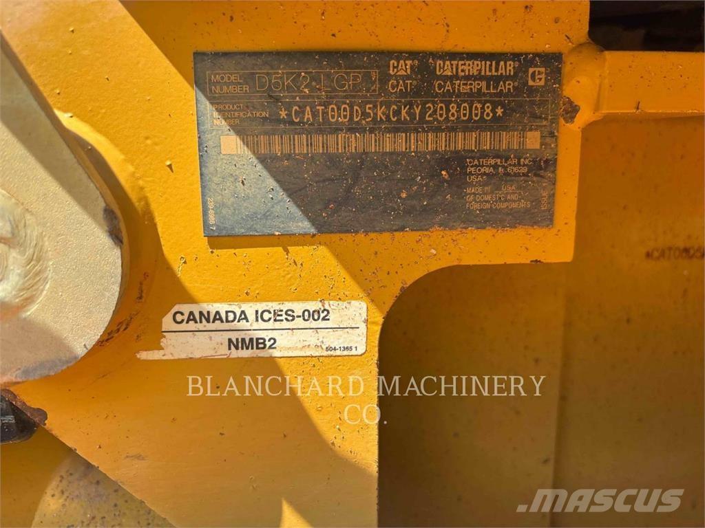 CAT D5K2 LGP lánctalpas dózerek