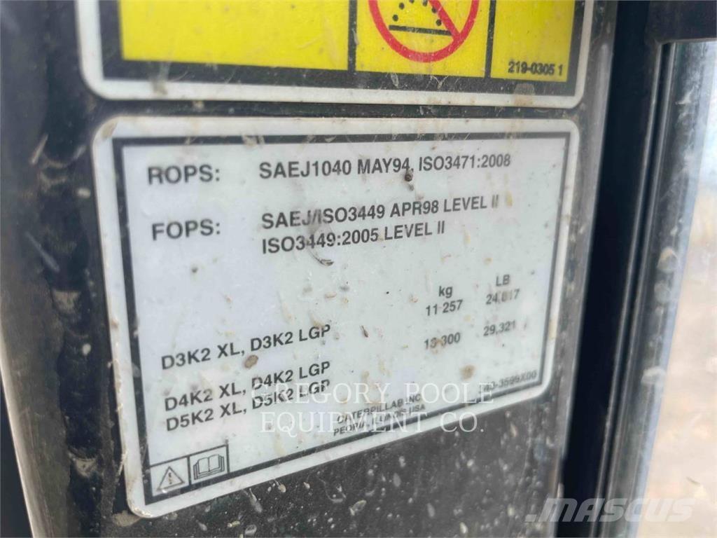 CAT D5K2LGP lánctalpas dózerek