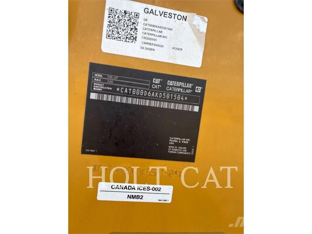 CAT D6 LGPVP3 lánctalpas dózerek