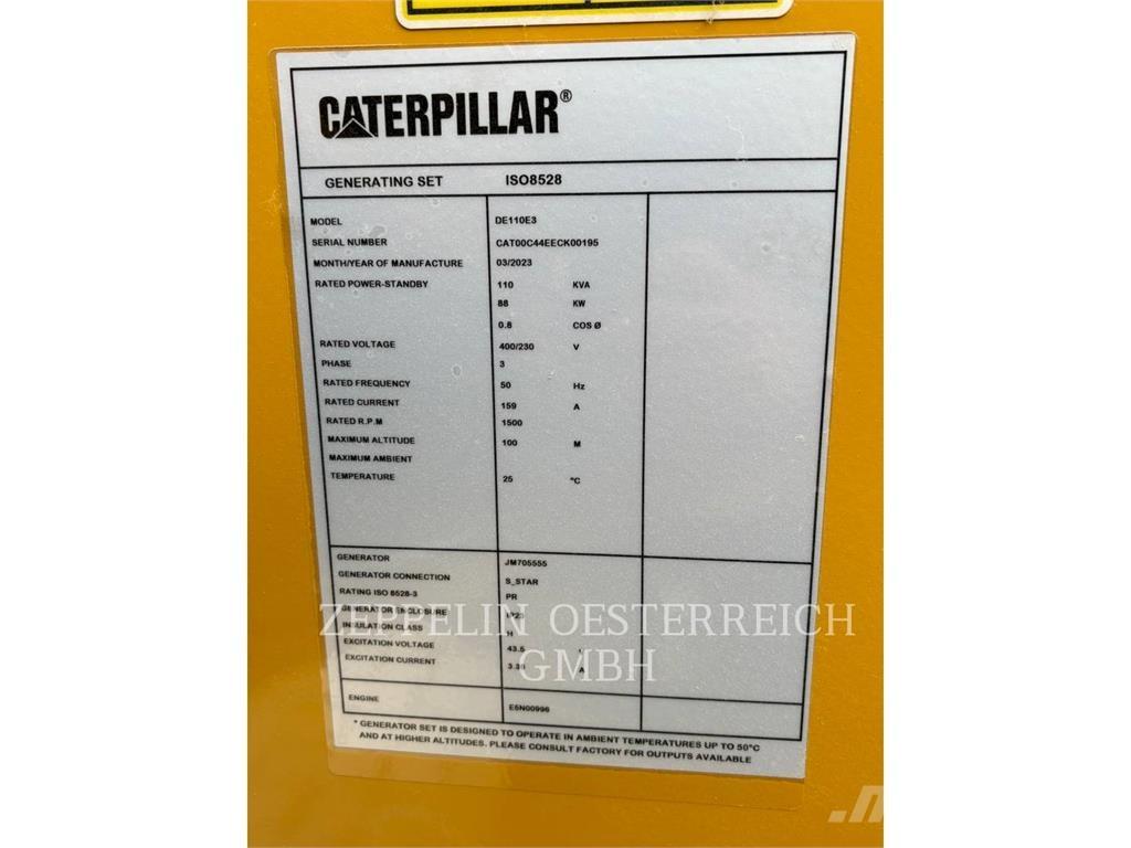 CAT DE110E3 Ipari motorok