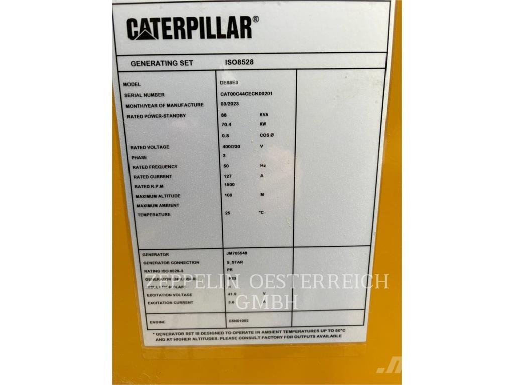 CAT DE88E3 Ipari motorok
