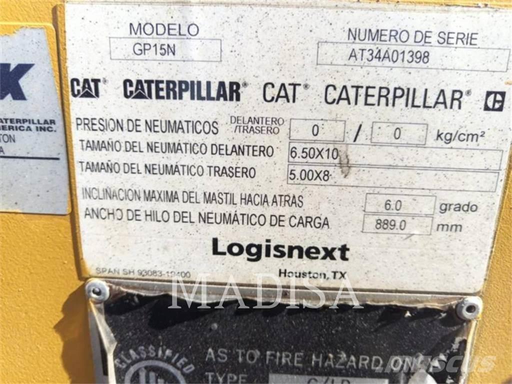 CAT GP15N5 Targoncák-Egyéb