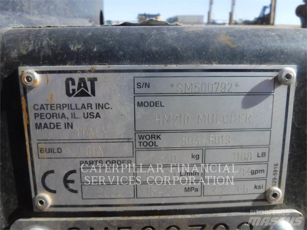 CAT HM210 Erdészeti bozótirtó