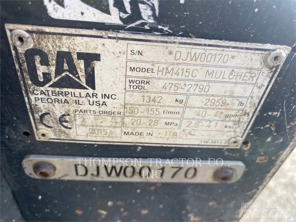 CAT HM415 Erdészeti bozótirtó