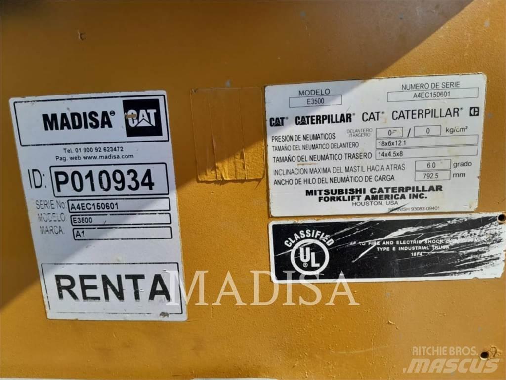 CAT LIFT TRUCKS E3500 Targoncák-Egyéb