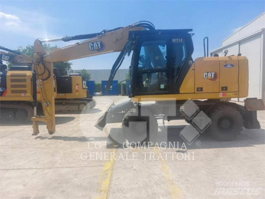 CAT M314 Gumikerekes kotrók