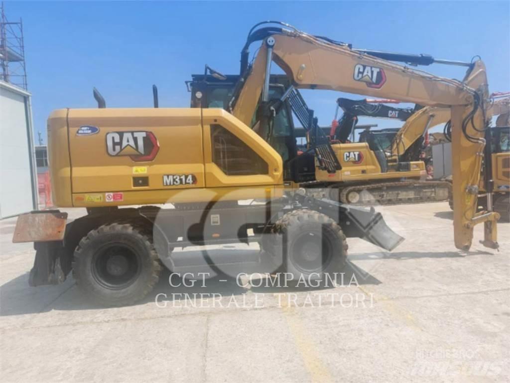 CAT M314 Gumikerekes kotrók