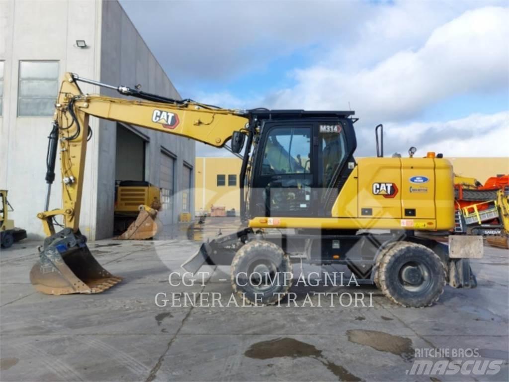 CAT M314 Gumikerekes kotrók
