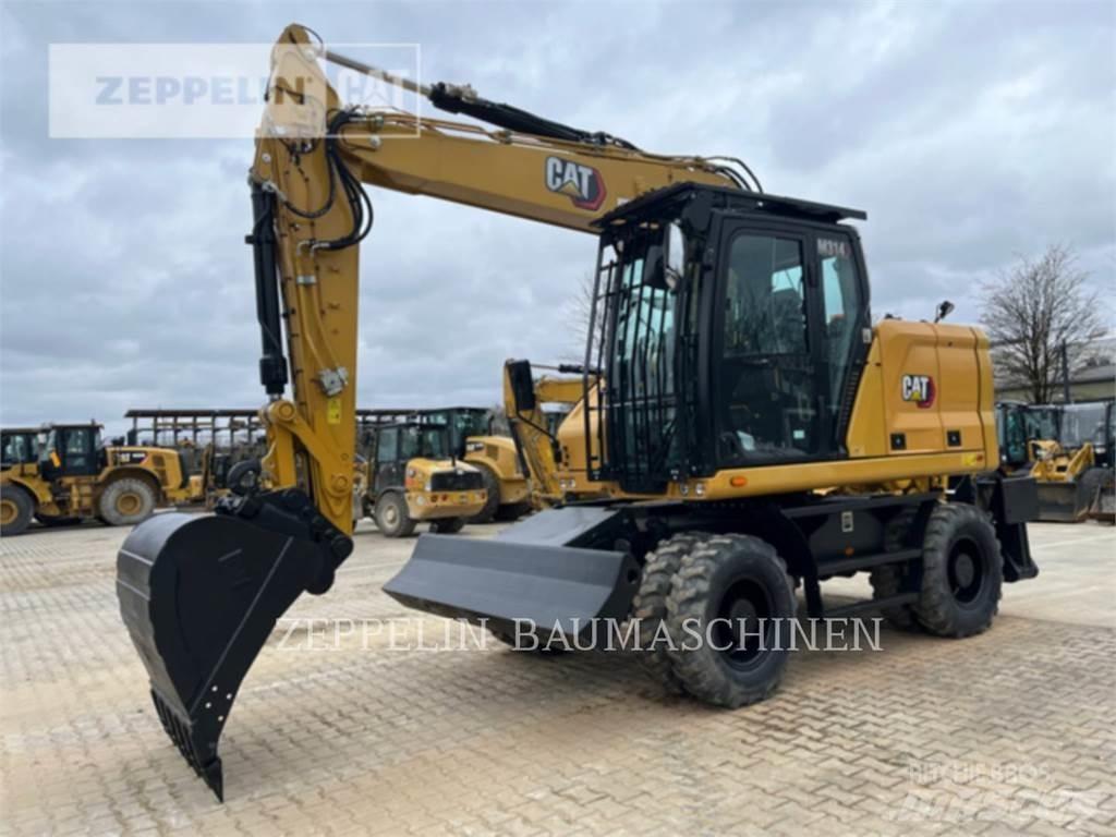 CAT M314-07A Gumikerekes kotrók