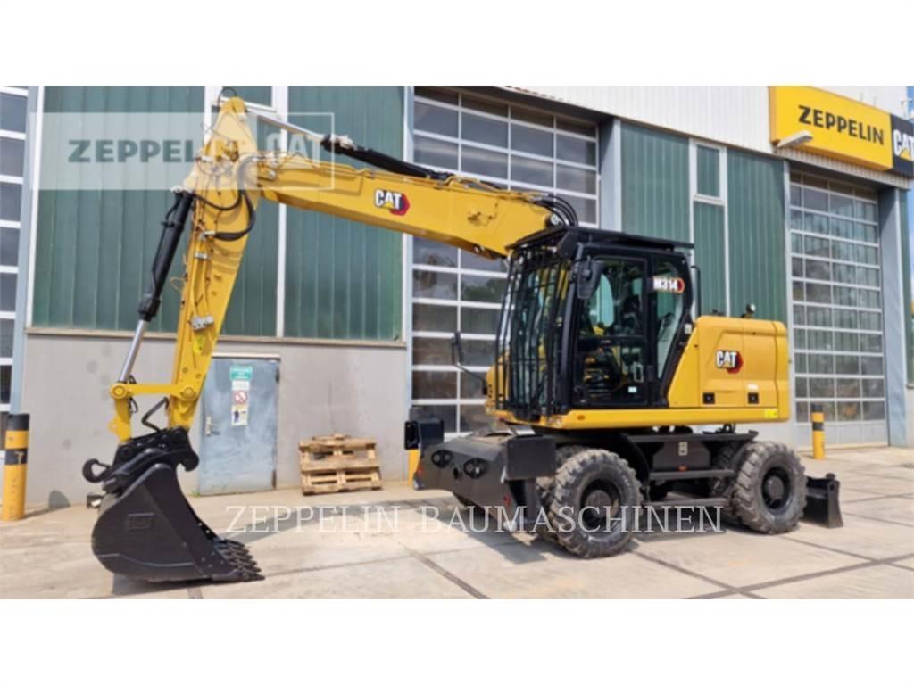 CAT M314-07A Gumikerekes kotrók