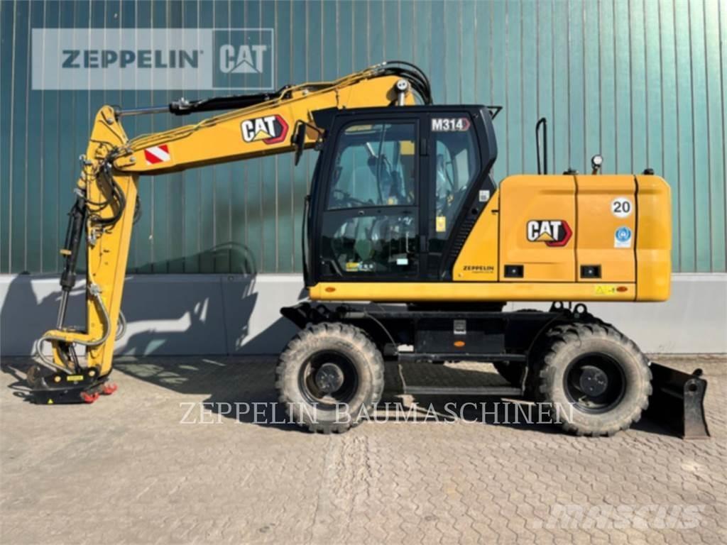 CAT M314-07A Gumikerekes kotrók