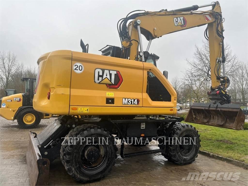 CAT M314-07A Gumikerekes kotrók