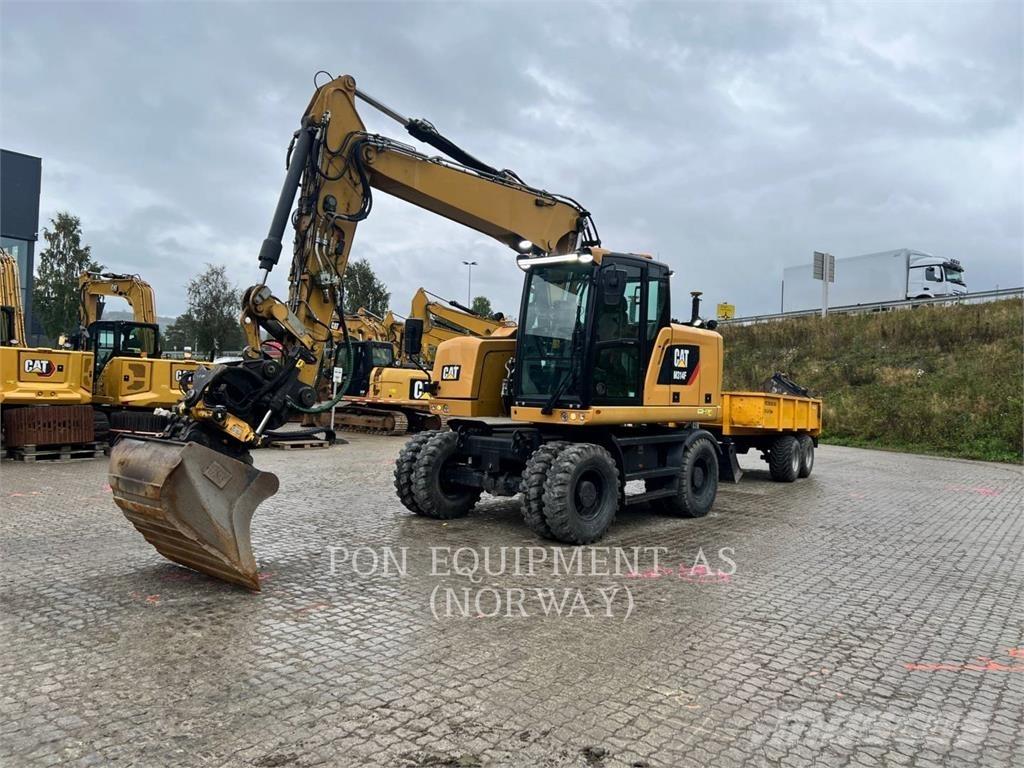CAT M314F Gumikerekes kotrók