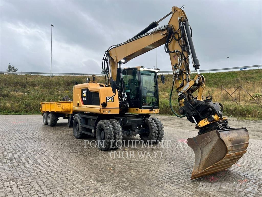 CAT M314F Gumikerekes kotrók