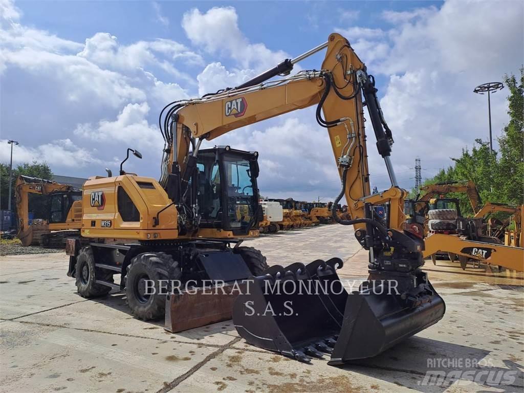 CAT M315 Gumikerekes kotrók