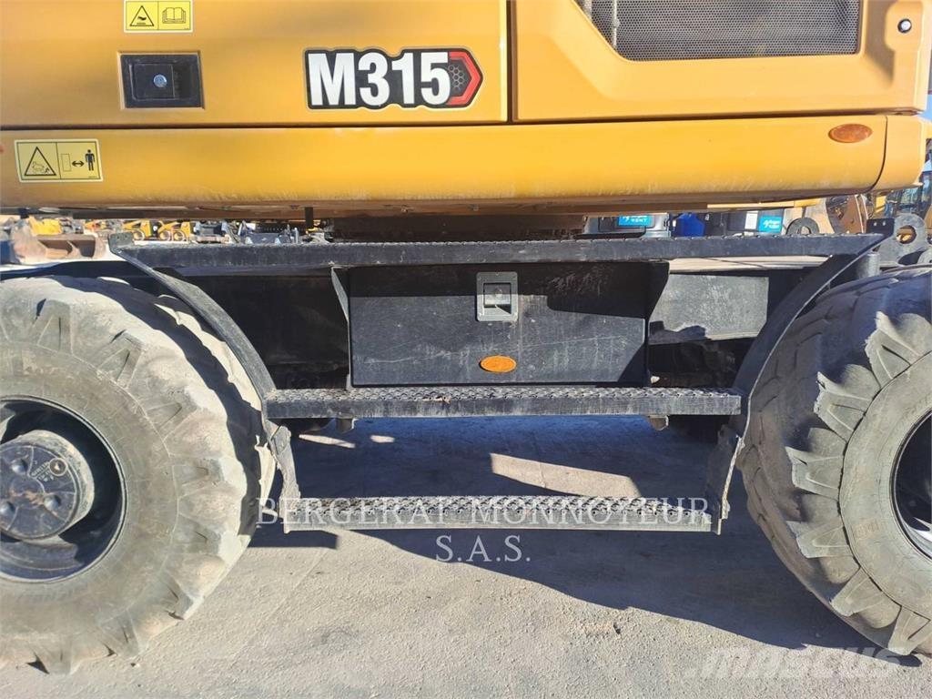 CAT M315 Gumikerekes kotrók
