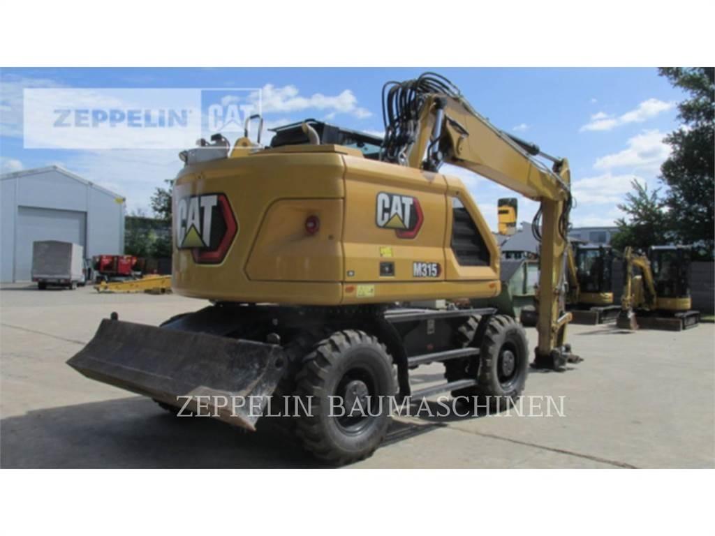 CAT M315-07A Gumikerekes kotrók