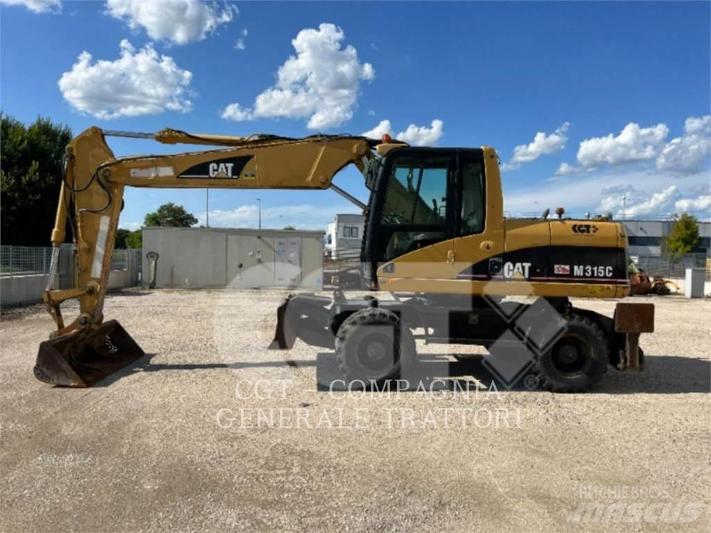 CAT M315C Gumikerekes kotrók