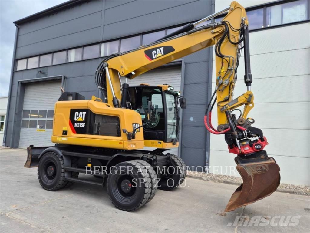 CAT M315F Gumikerekes kotrók