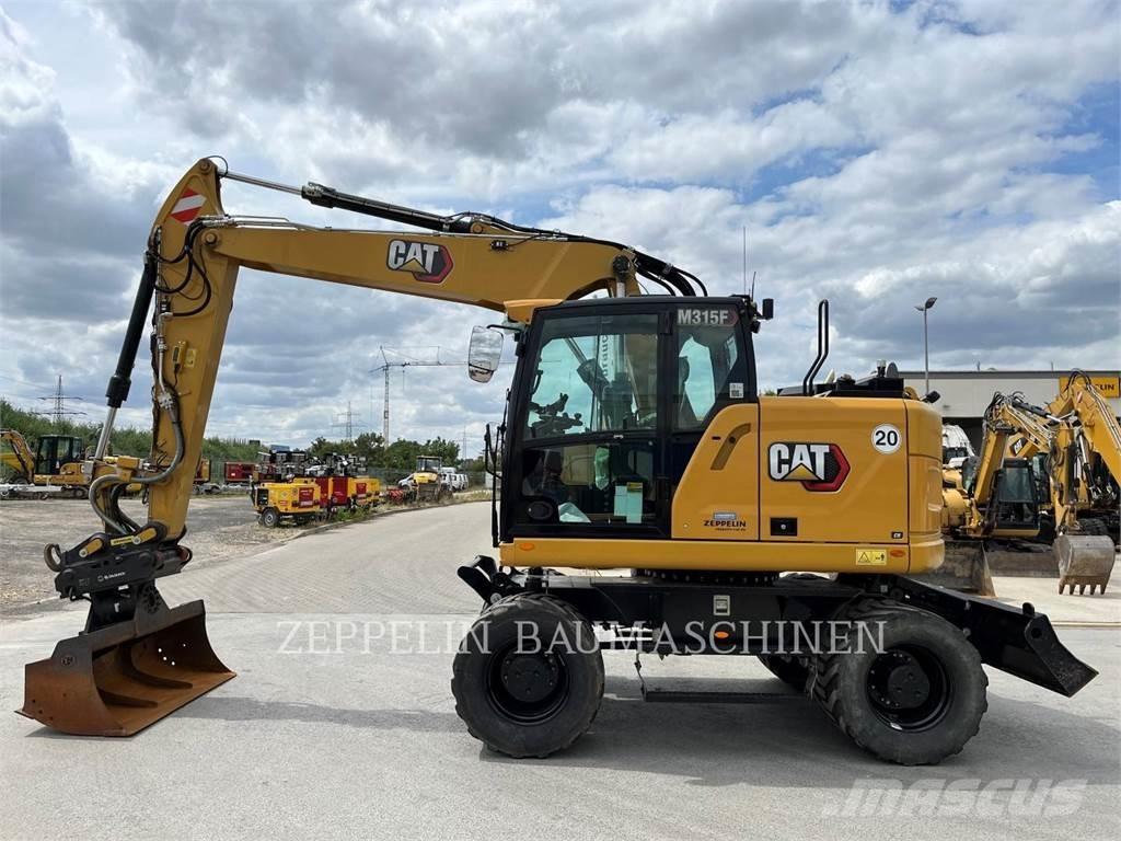 CAT M315F Gumikerekes kotrók
