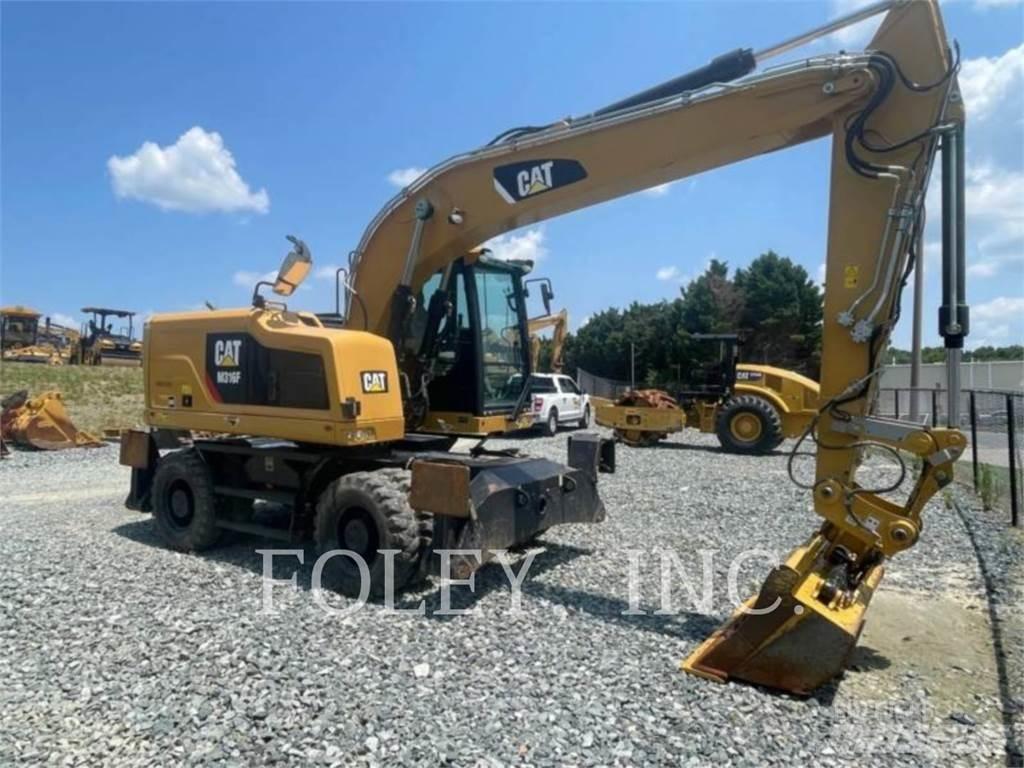 CAT M316F Gumikerekes kotrók