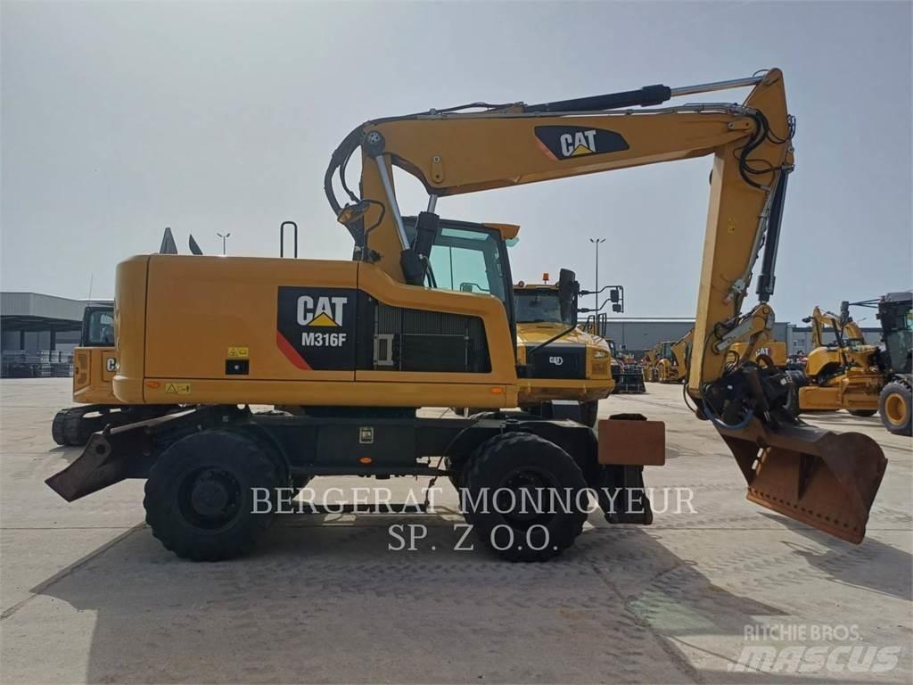 CAT M316F Gumikerekes kotrók