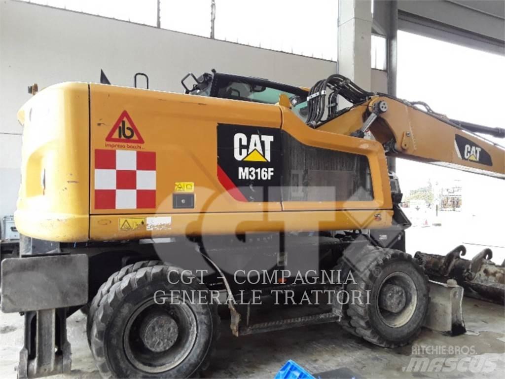 CAT M316F Gumikerekes kotrók