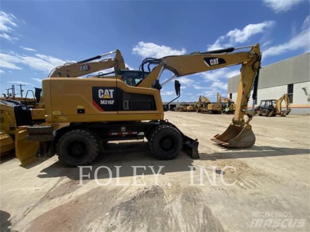 CAT M316F Gumikerekes kotrók