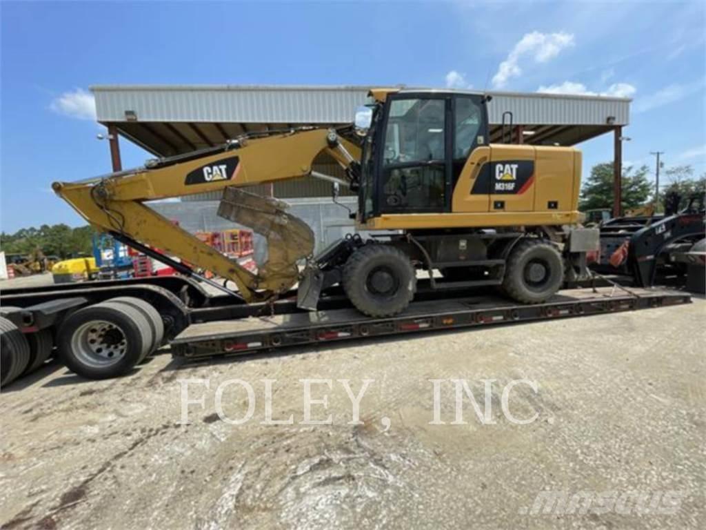 CAT M316F Gumikerekes kotrók