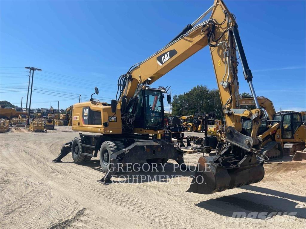 CAT M316F Gumikerekes kotrók