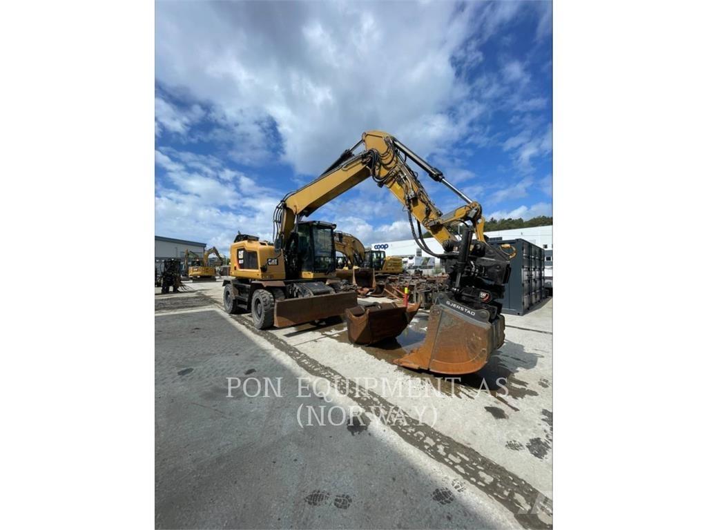 CAT M317F Gumikerekes kotrók
