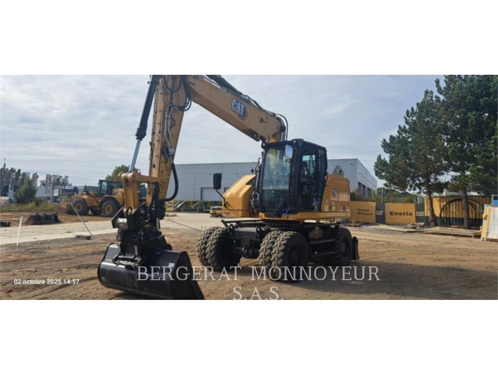 CAT M318-07 Gumikerekes kotrók