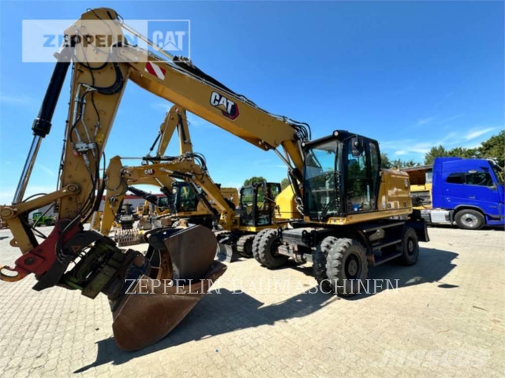 CAT M318-07A Gumikerekes kotrók