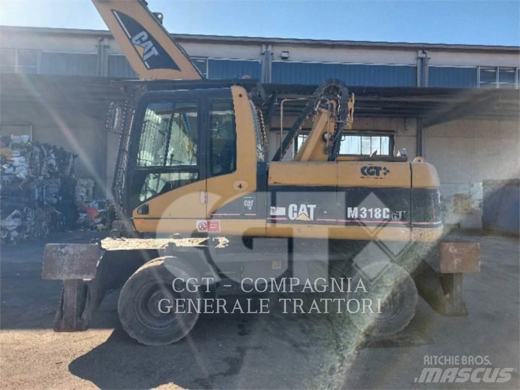 CAT M318CMH Gumikerekes kotrók