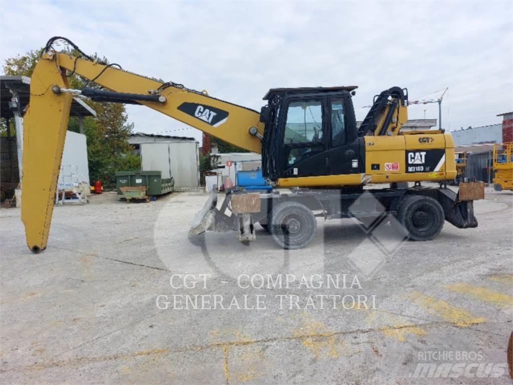 CAT M318D MH Gumikerekes kotrók